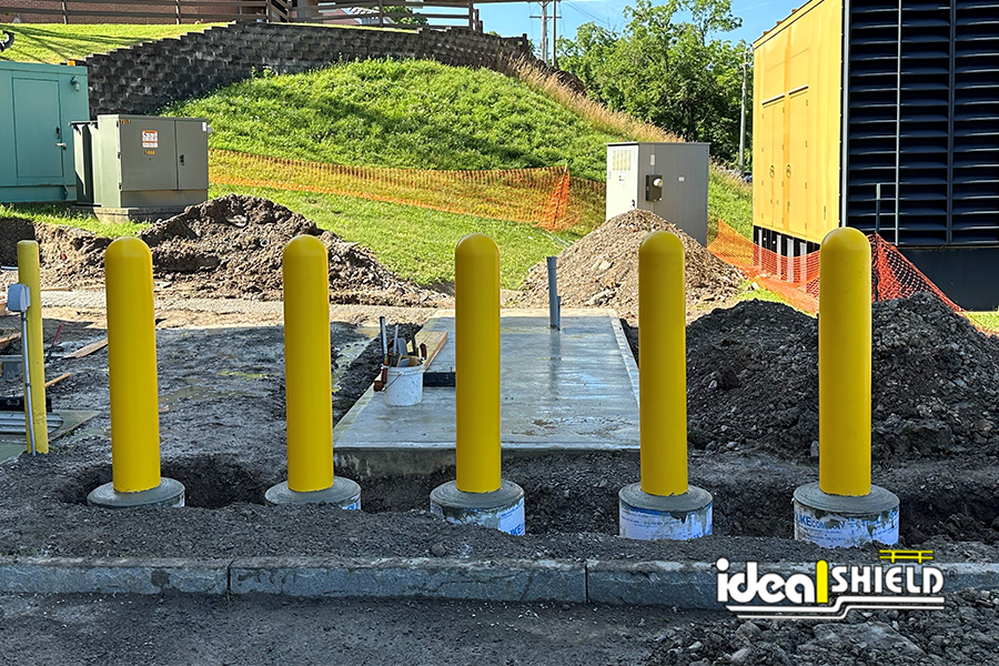 Steel Pipe Bollards – Source 4 Industries