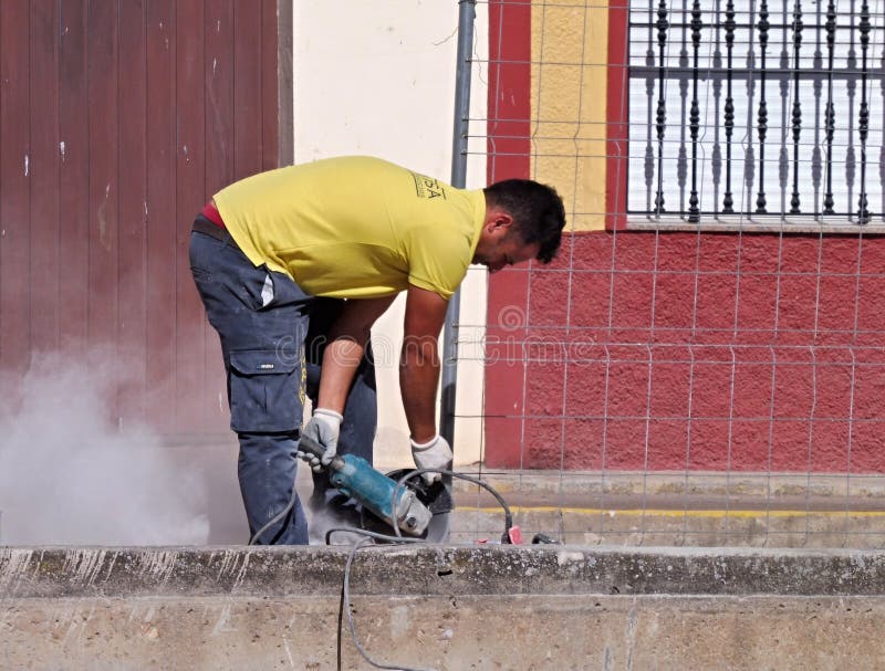 1,924 Man Cutting Concrete Stock Photos - Free & Royalty-Free Stock Photos  from Dreamstime