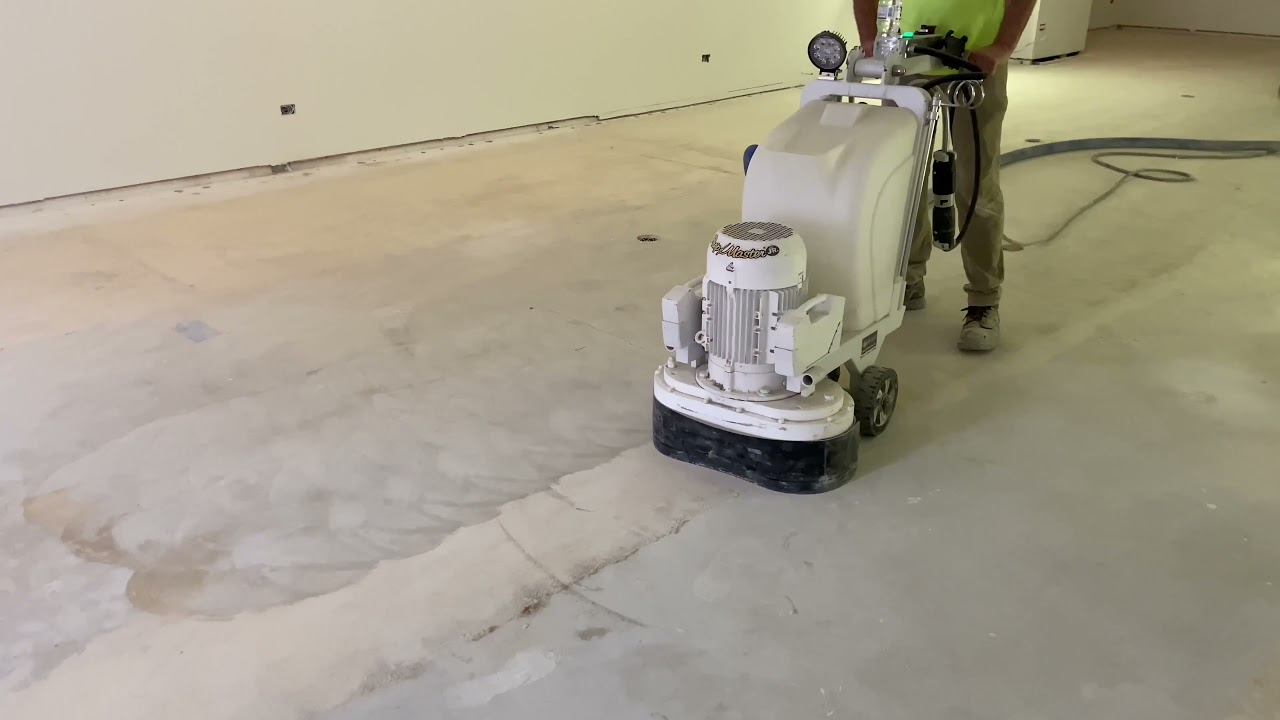 Removing Adhesive From Concrete Slabs - Substrate Technology
