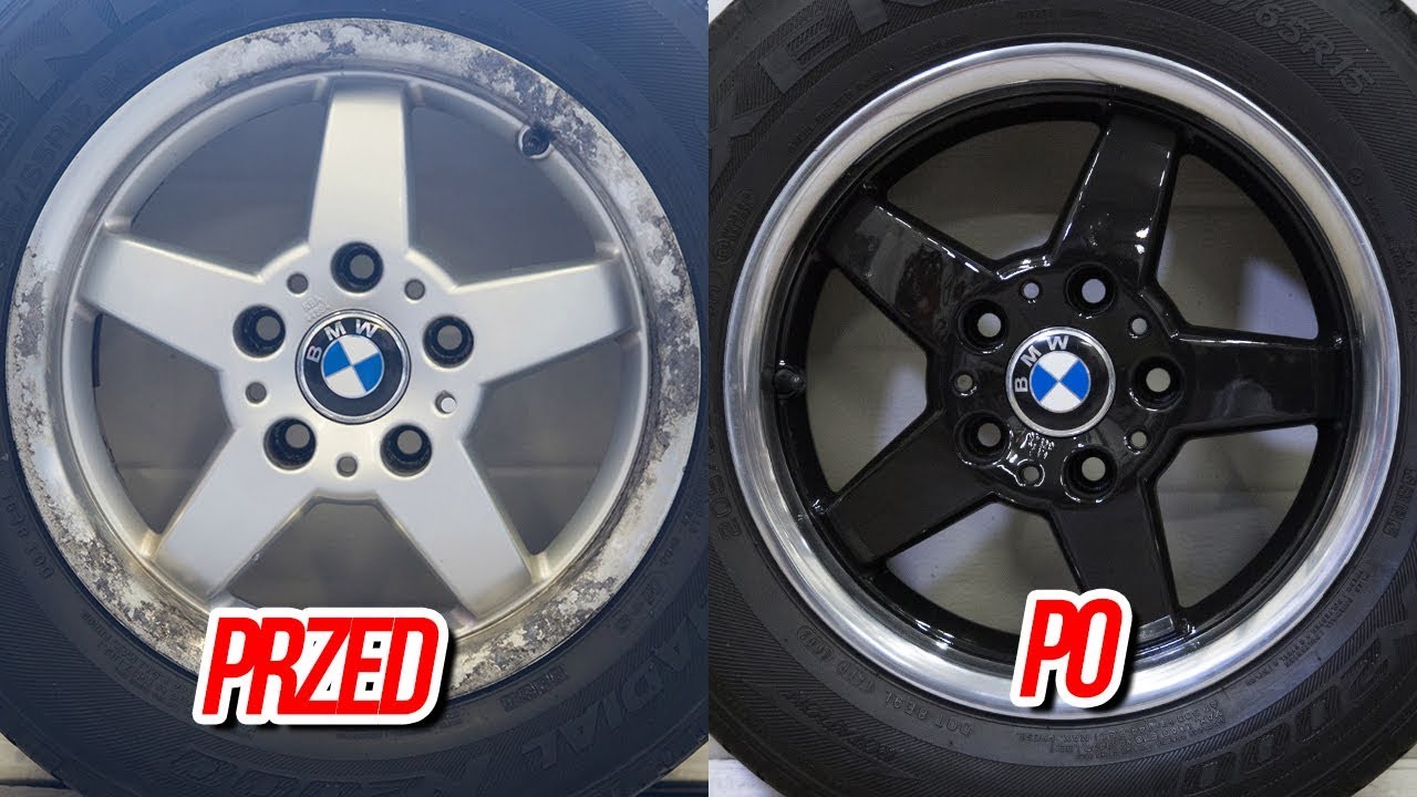 Jak samemu odnowić felgi aluminiowe, naprawa uszkodzeń, malowanie, polerowanie.