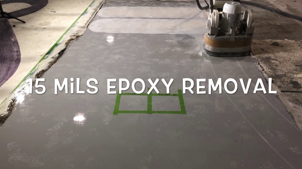 How to Remove Epoxy Coating From Concrete Floor with Precision | PREP/MASTER 2807