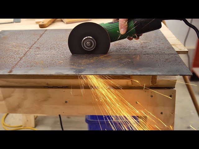 How I Make Straight Accurate Cuts With The Angle Grinder - YouTube
